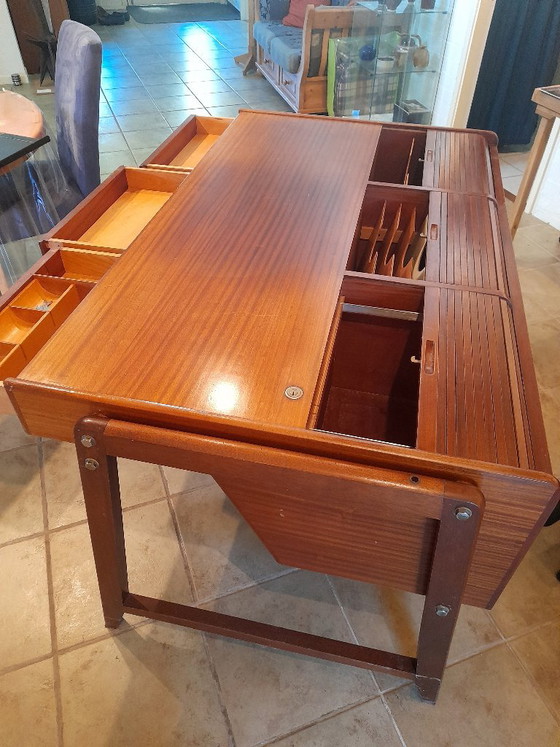 Clausen and Maerus desk with 3 drawers – clausen en maerus, Wood (photo 3 of 15)