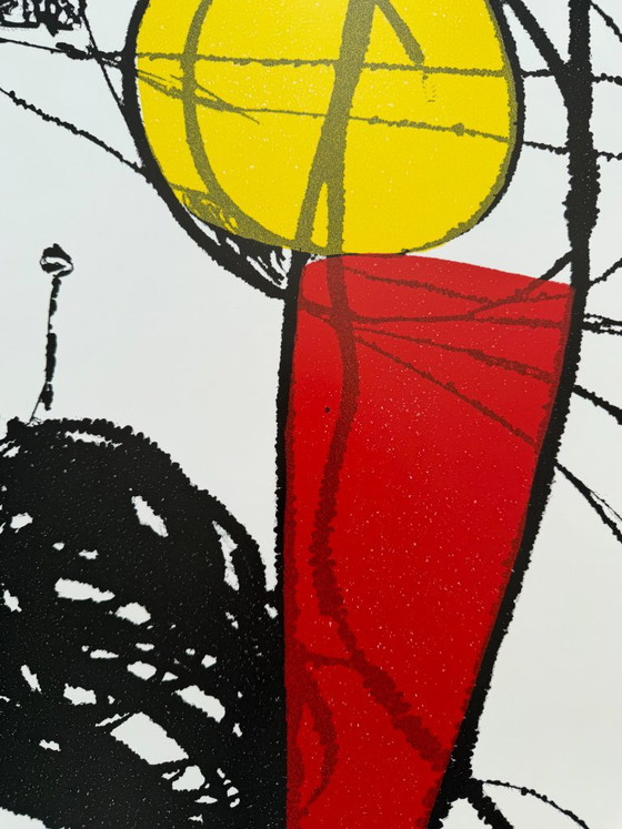 Joan Miró, Roland Garros, 1991, Vintage poster, gedrukt in Frankrijk – Paper (photo 4 of 6)