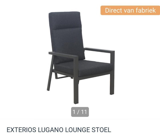 Image 1 of POLTRONA REGOLABILE IN ALLUMINIO