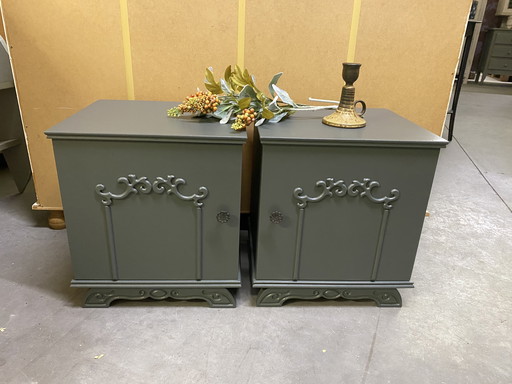 Vintage nachtkastjes