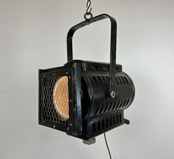 Image 1 of Vintage zwarte theaterspot, jaren 60