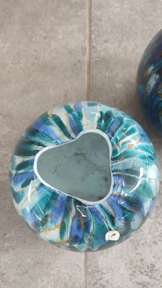 Image 1 of Pair of Richartz Art Collection vases from the 1970s-80s