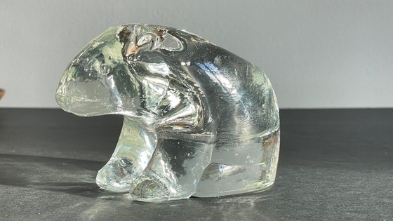 Image 1 of BOUGEOIR Ours Polaire CRISTAL Vintage