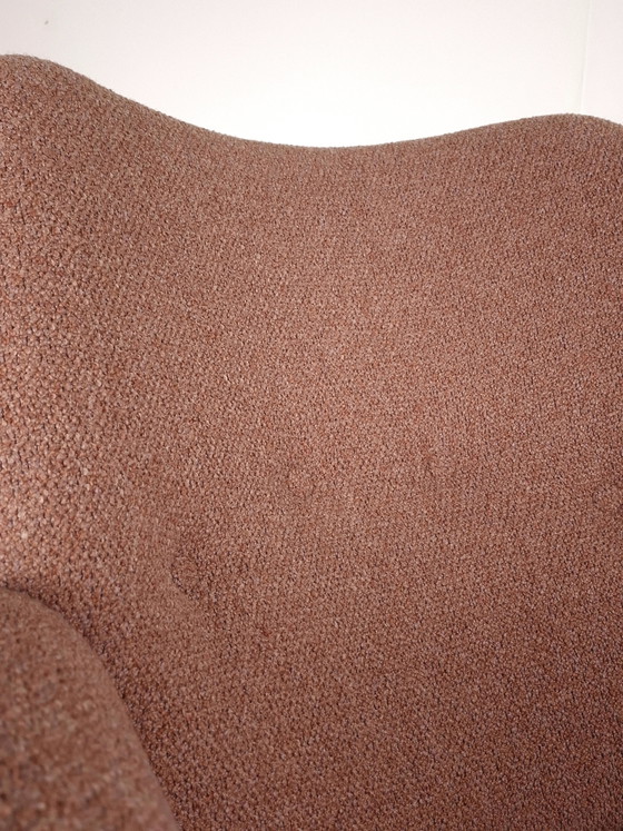 Image 1 of Vintage 60s Topform Tulip armchair | new De Ploeg fabric