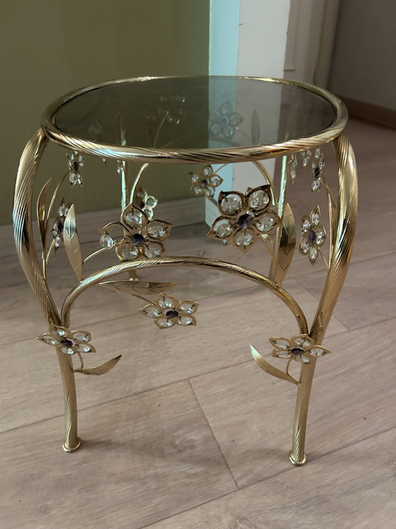 Vintage bijzettafeltje – Brass (photo 6 of 14)
