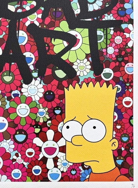 Image 1 of Death NYC - Bart Simpson Bad Art - Édition limitée avec certificat