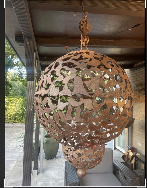 Handgemaakte ijzeren hanglamp