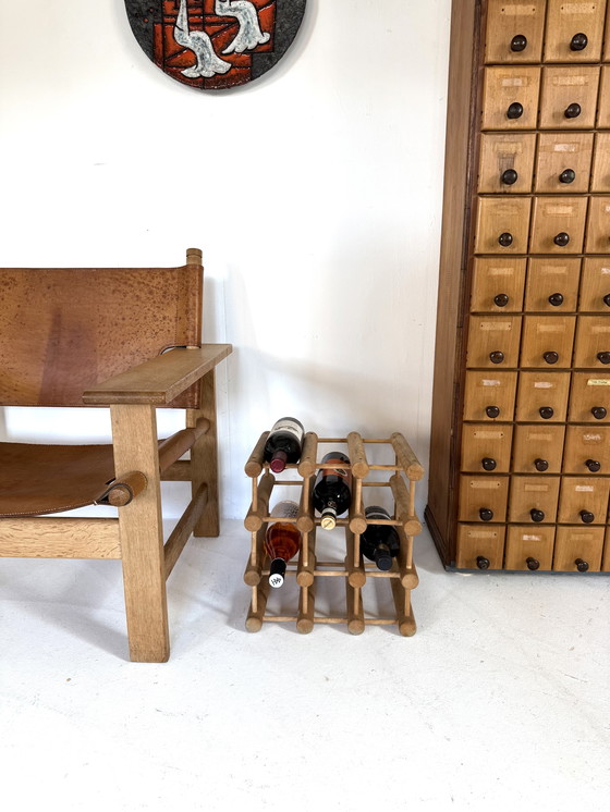 Image 1 of Vintage Wijnrek, Richard Nissen, Langaa Denemarken ‘60