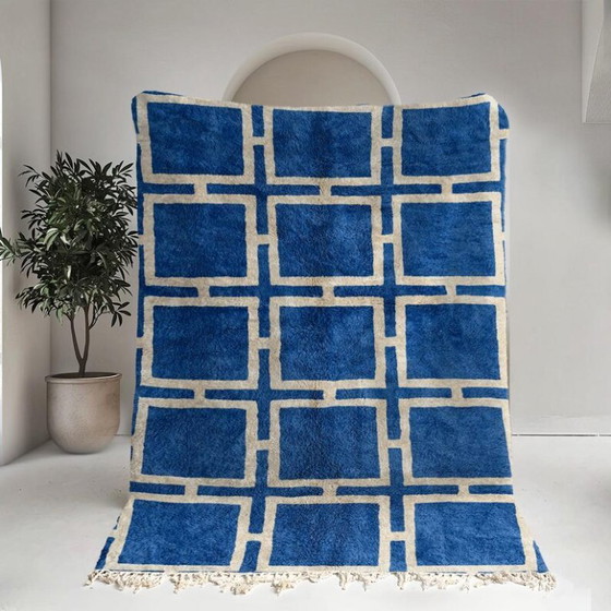 Image 1 of Tapis berbère en laine authentique 200cmx150cm