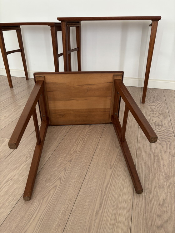 Mimiset Vintage Danese / Tavolini a Incasso Teak Forma Organica – Wood (photo 11 of 11)