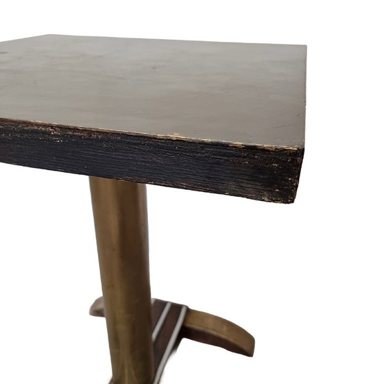 Image 1 of Table de café Art déco française à plateau carré, années 1930/40