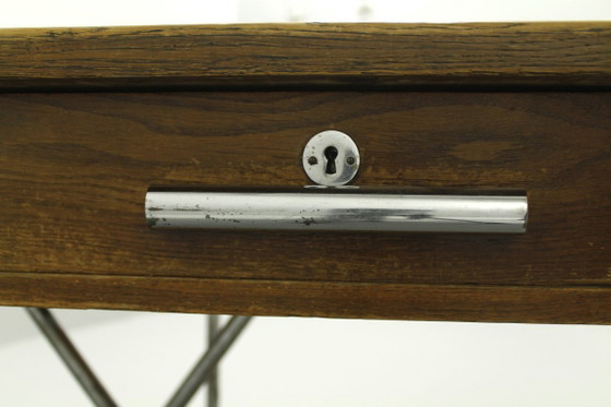 Scrivania Bauhaus Vintage in Rovere, anni '30, II – Scrivanie, Metal (photo 20 of 20)