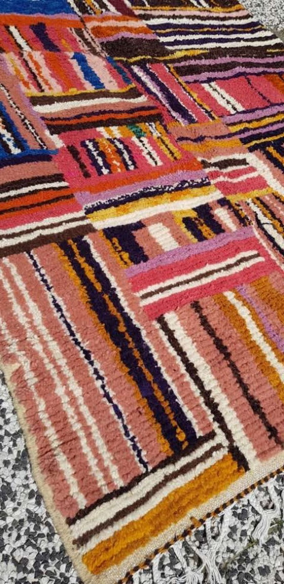 Image 1 of Handgeknoopt Berber kleed wol 254x160cm