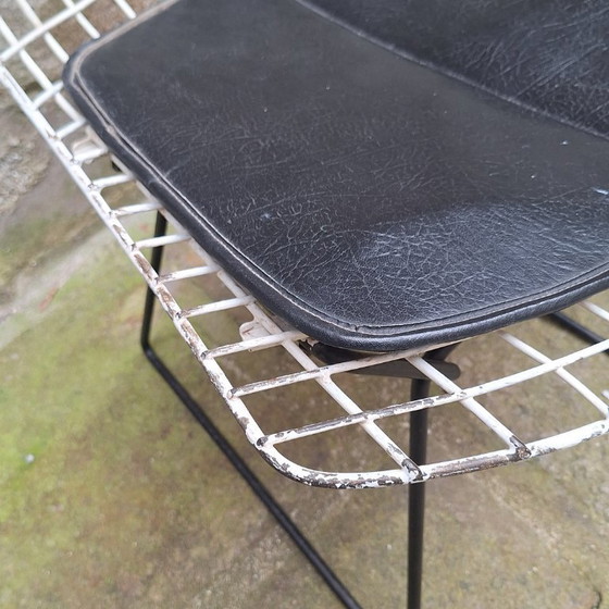 Image 1 of Set van 4 draadstoelen van Harry Bertoia, jaren 60.