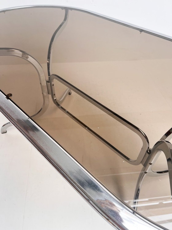 Image 1 of Glass dining table by Gastone Rinaldi for Rima, 1970s