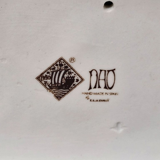 Image 1 of Figurine en porcelaine « Jeune fille à l'oie » par Lladro, années 1980