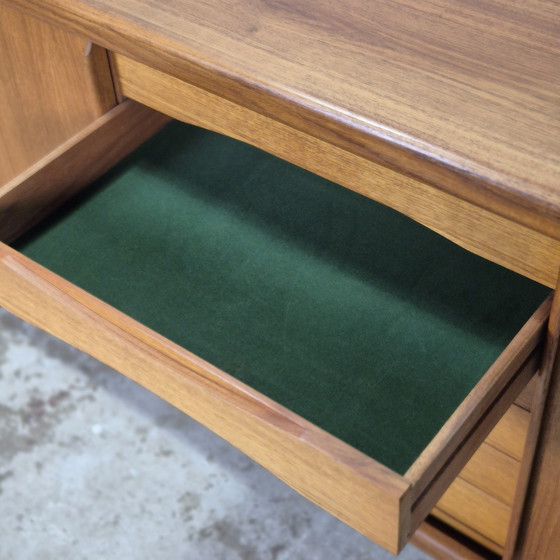 Image 1 of Dyrlund vintage 1960s teak sideboard, wall cabinet, TV cabinet