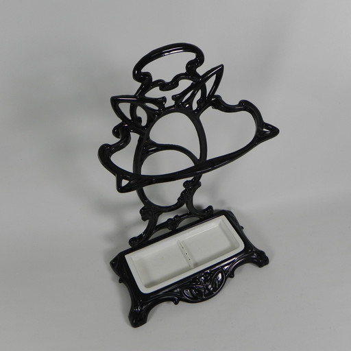 Art Nouveau Cast Iron Umbrella Stand Castirone