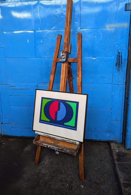 Litografía abstracta, Hans August Andersen, Dinamarca