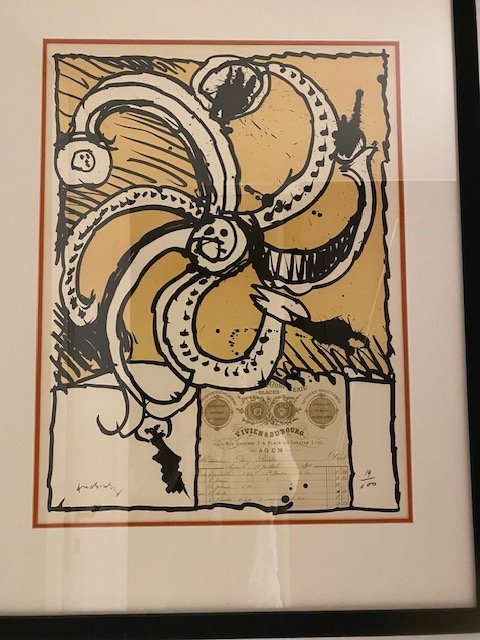 Image 1 of Madame de Parades - Pierre Alechinsky