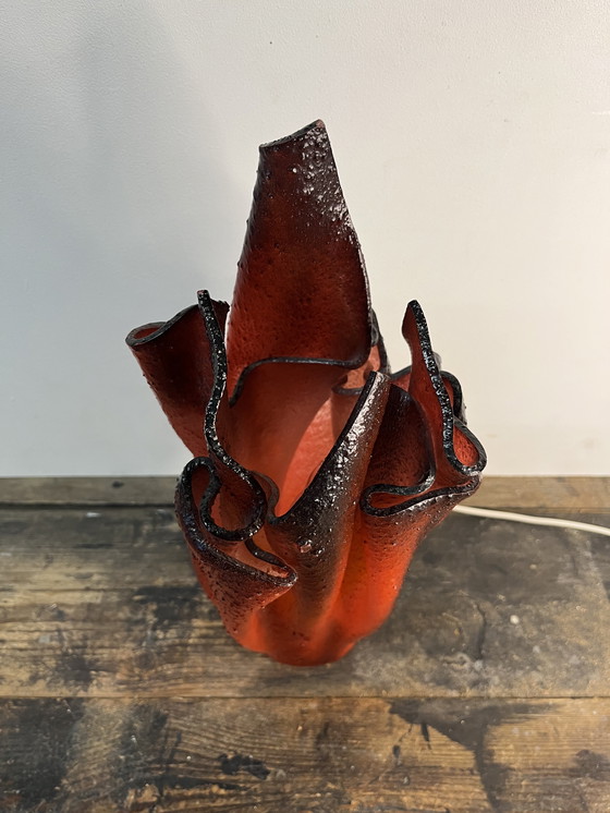 Image 1 of Vintage mid century Georgia Jacob style lamp 