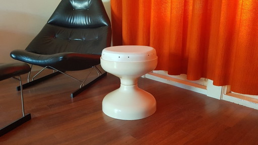 Taburete/mesa Kartell 'Rocchetto' años 60