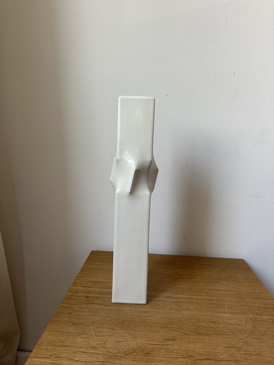 Image 1 of Vaso Serica Eroen Bechtold Flora Gouda 1981 design vintage