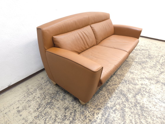 Image 1 of Divano in pelle De Sede ds 120 Cognac Designer Sofa Divano in pelle