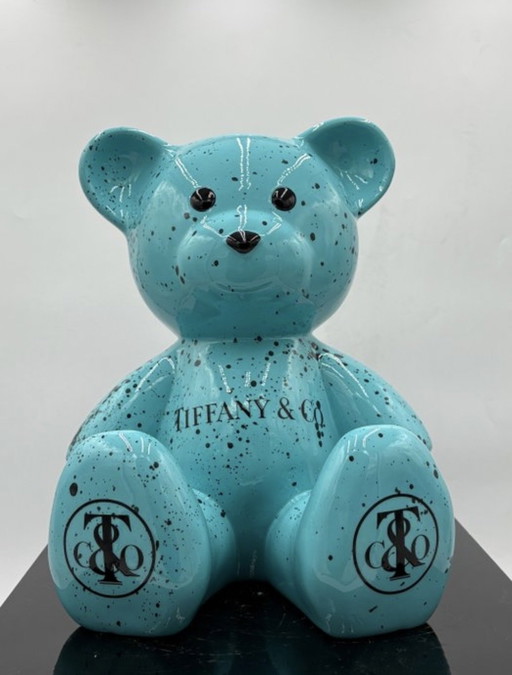 Naor (Naor26) – “Teddy Tiffany Blue” – Edizione limitata rara 07/26 + certificato di autenticità