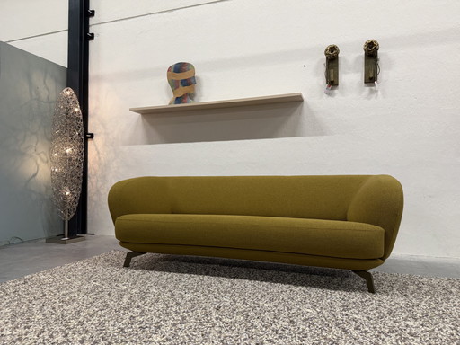 Leolux Flint Sofa 3 Seater Tama fabric Gold 218