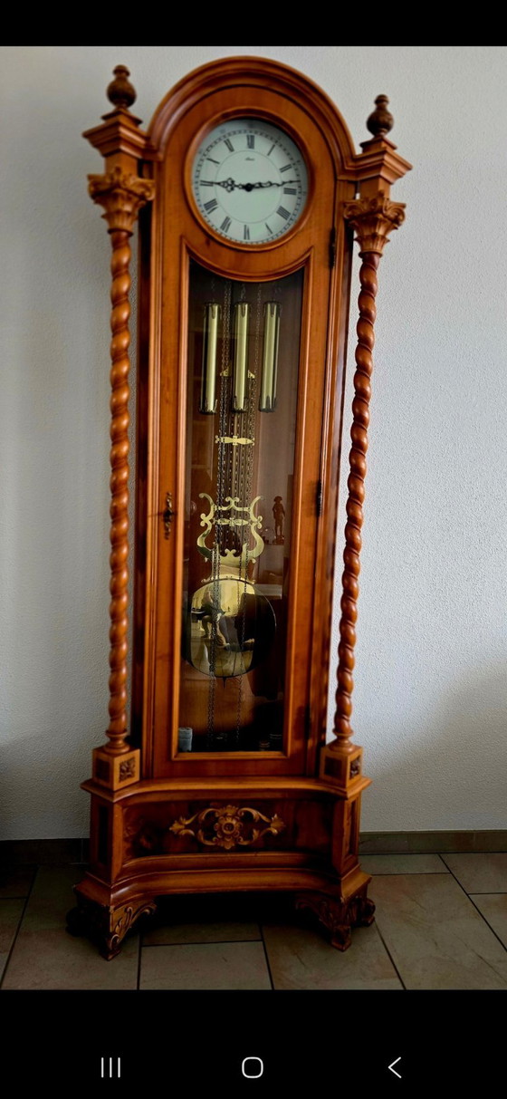 Beautiful Grandfather Clock "Lauris" – Wood (photo 5 of 5)