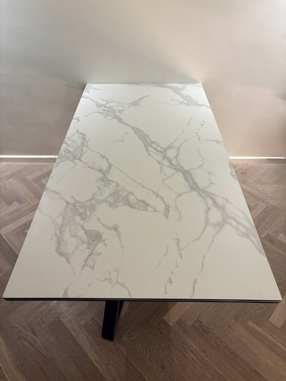 Image 1 of Tavolo da pranzo allungabile MARVELOUS | Ceramica italiana | 180-260 cm