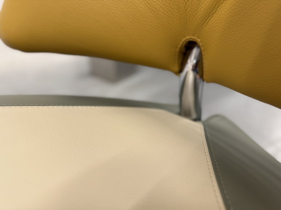 Image 1 of Leolux Pallone Fauteuil Senso leer Amber