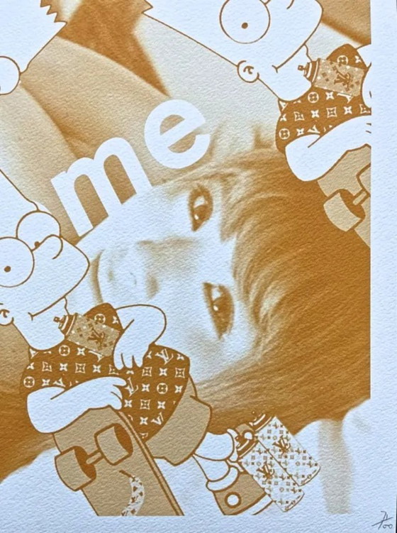 Image 1 of Death NYC - Bart Simpson et Supreme - Édition limitée avec certificat