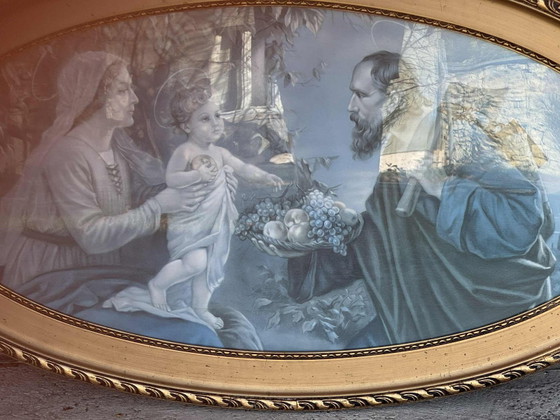 Art Nouveau Artist, Holy Family, Print, Framed, Art Prints (photo 3 of 5)