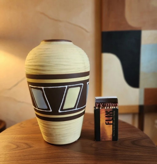 Vase Jasba 246/15 – Design unique du milieu du XXe siècle par Jakob Schwaderlapp