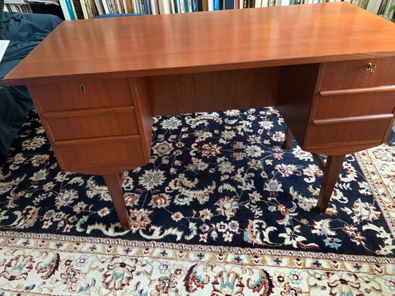 Image 1 of Scrivania vintage in teak, Danimarca, 1960