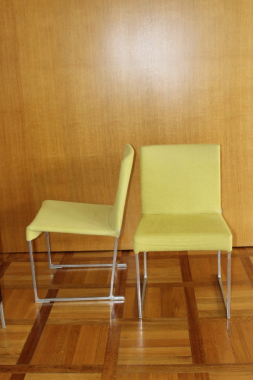 B&B Italia - SOLO chairs - Designer: Antonio Citterio – eetkamerstoelen, Textile