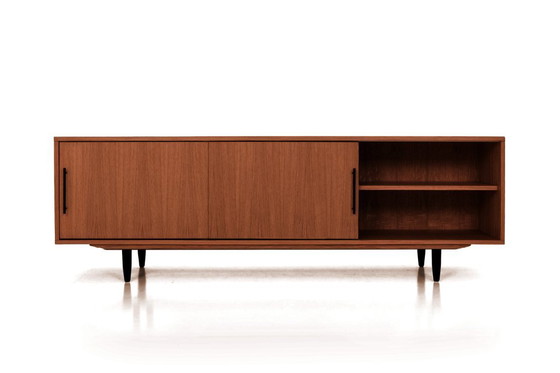 Image 1 of Schuifdressoir gebeitst teak T-S04 220