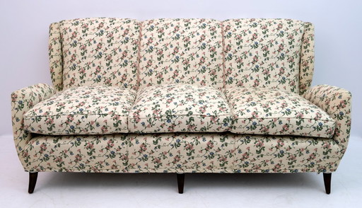 Gio Ponti N. 512 Mid Century Modernes italienisches Sofa für ISA, 1950er Jahre