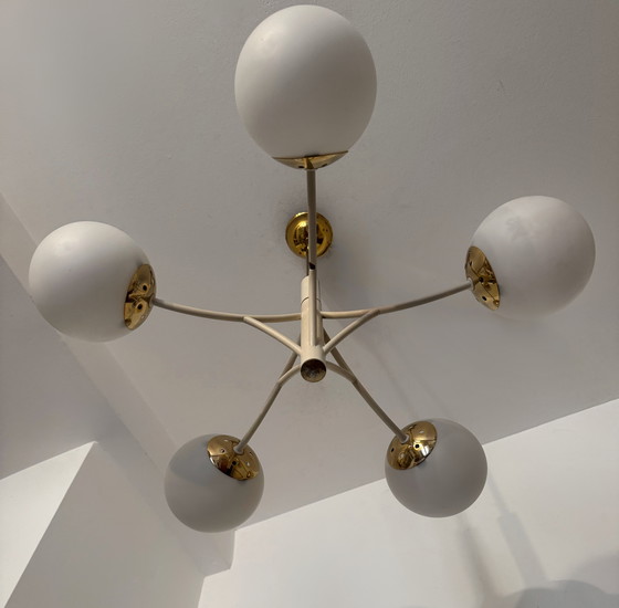 Image 1 of Kronleuchter Skandinavischer Stil 60er Jahre