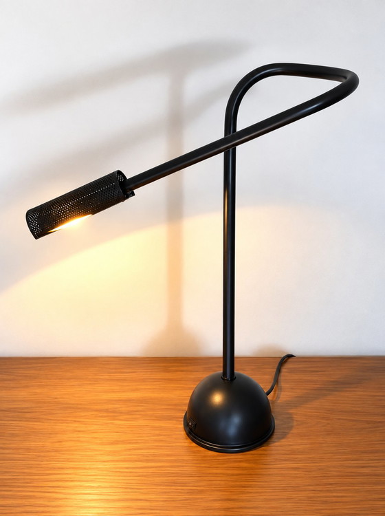 Vintage black desk lamp – 80s design – Luxo, Table lamps, Metal (photo 4 of 12)