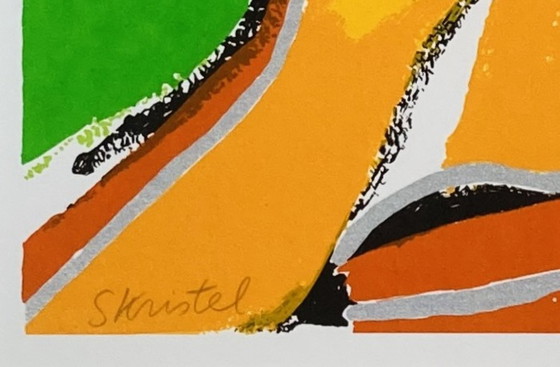 Image 1 of Sylvia Kristel – Wink – Siebdruck – Rahmen