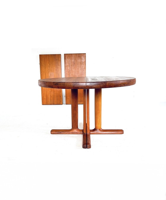 Image 1 of Table à manger danoise extensible vintage des années 60