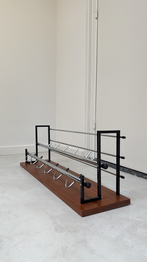 Mid-Century design coat rack from the 1960s