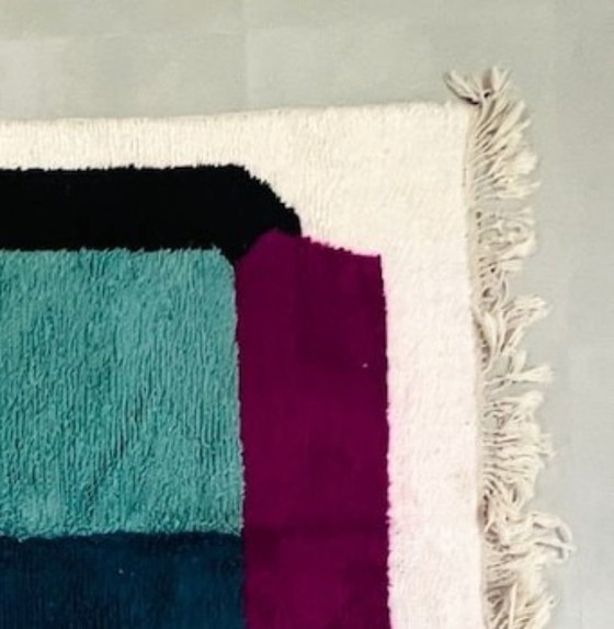 Image 1 of Tapis berbères multicolores en laine 250cmx200cm