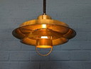 Vintage Messing Hanglamp, Deens Design van Vitrika