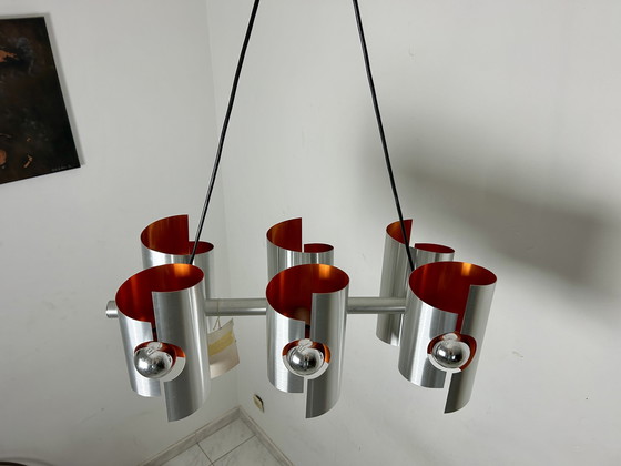 Image 1 of Lampada a sospensione vintage in stile spaziale Luminaires Jalest