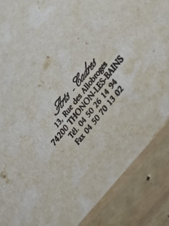Image 1 of Litografia di Léo Ferré