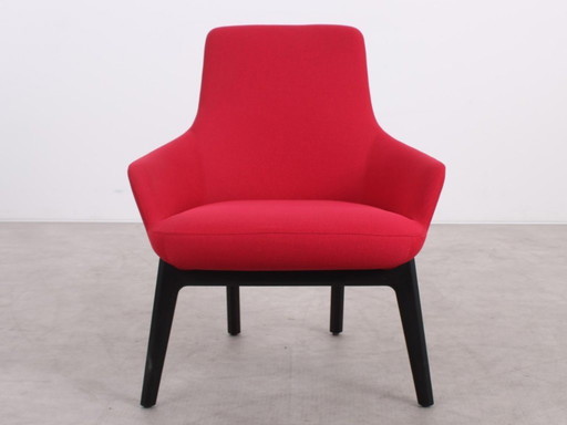 Poltrona DeBerenn Hendrix rossa